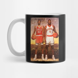 Stacey Augmon and Larry Johnson 1991 Mug